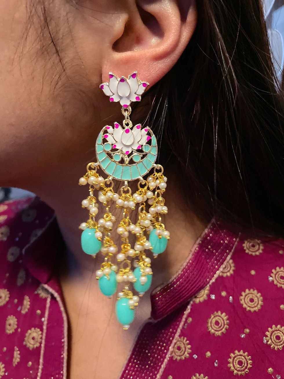 Thumbnail: Earrings - 🎨 Saira Ladli, Princess Collection 💎