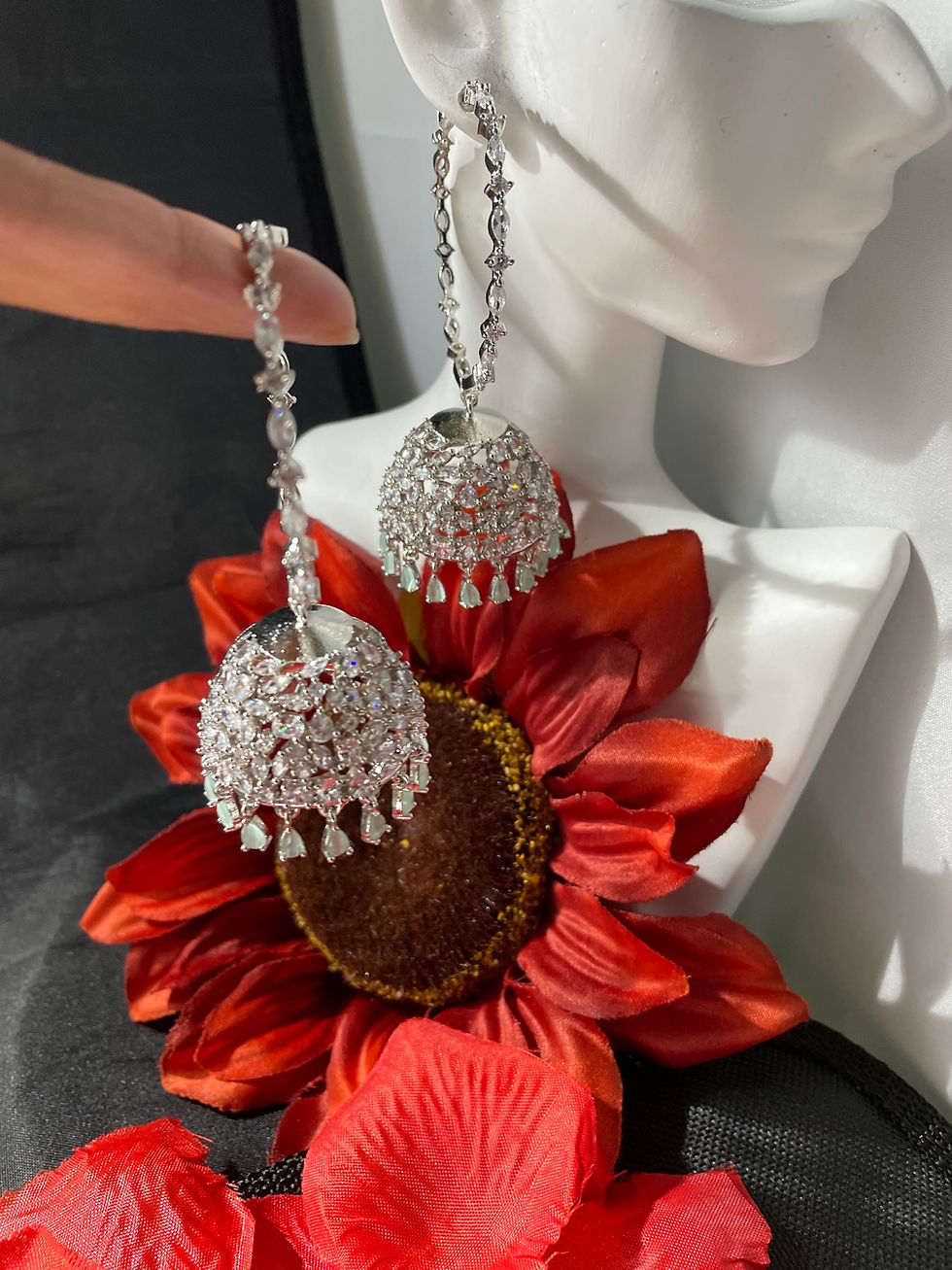 Thumbnail: Earrings - 🎨 Rachita Tanvi,  Delicate Creation Collection 💎.