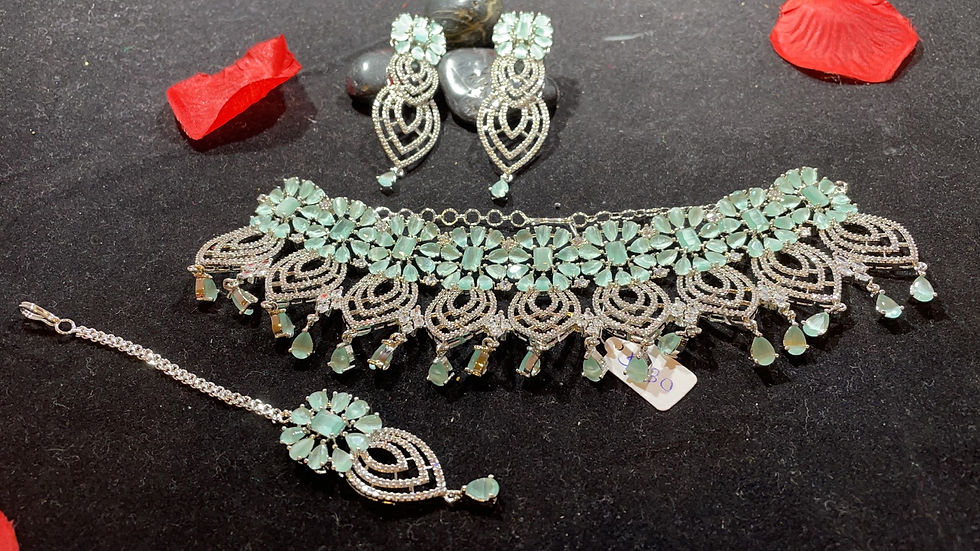 Necklace Set - 🎨 Tanvi, Delicate Collection 💎💎