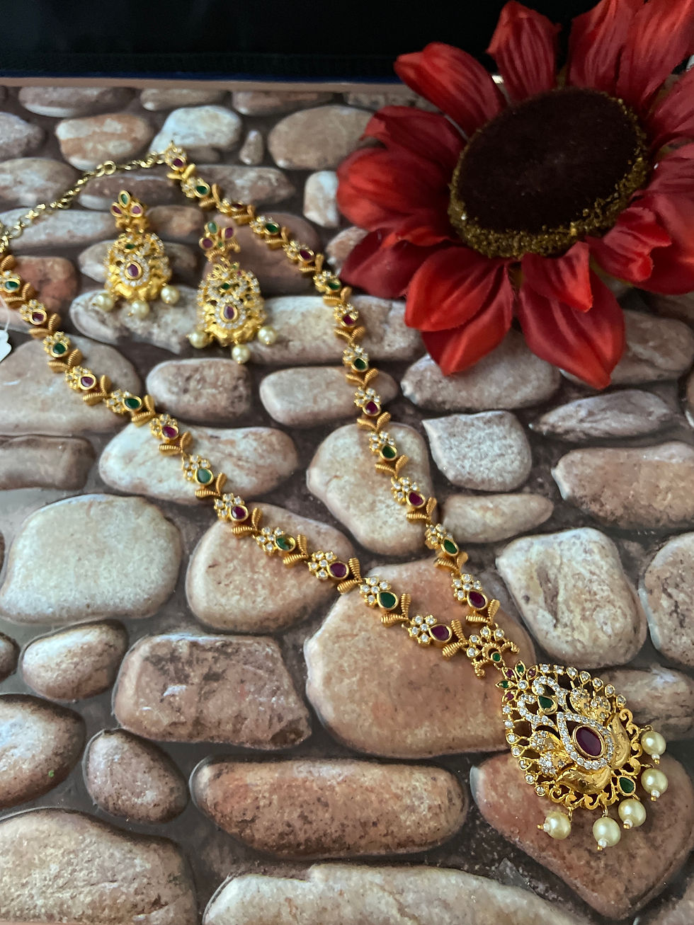 Thumbnail: Necklace set - Turvi, Superior Collection 💎