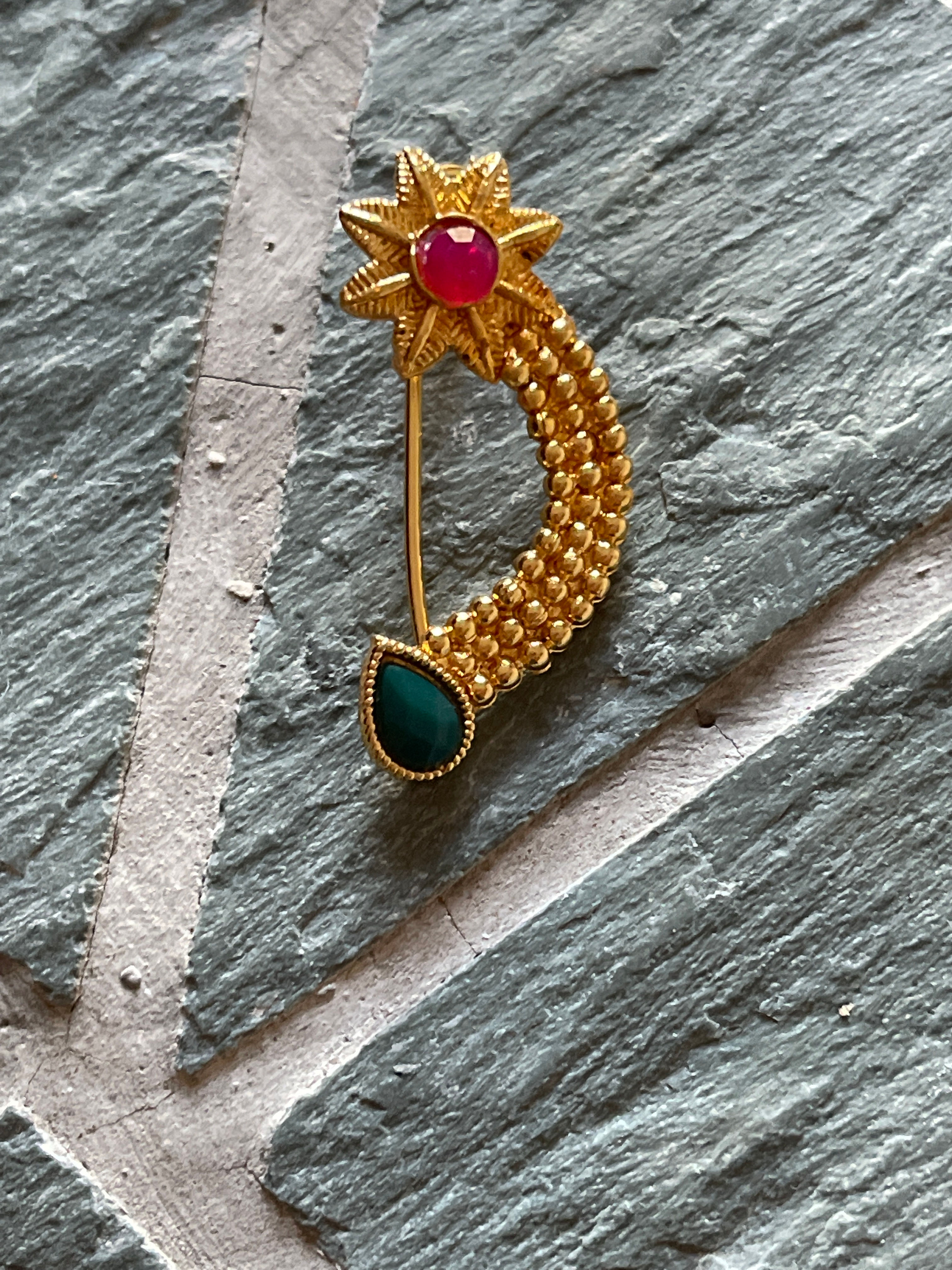 Nath - Manjula, Beautiful Nose Ring Collection 💎