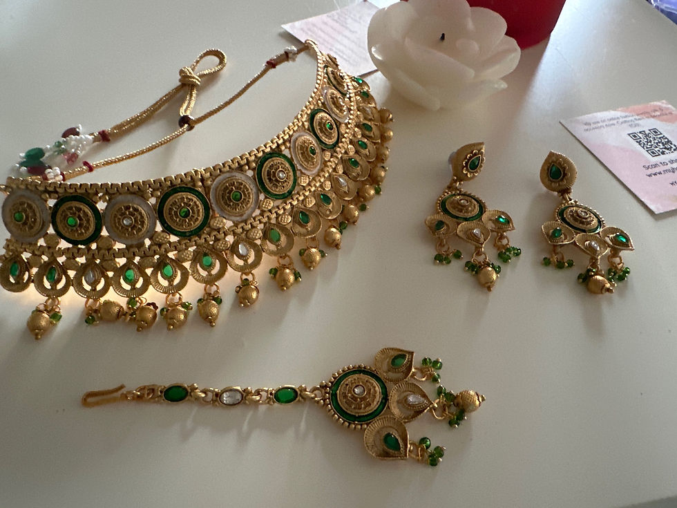 Thumbnail: Necklace Set – Turvi Collection