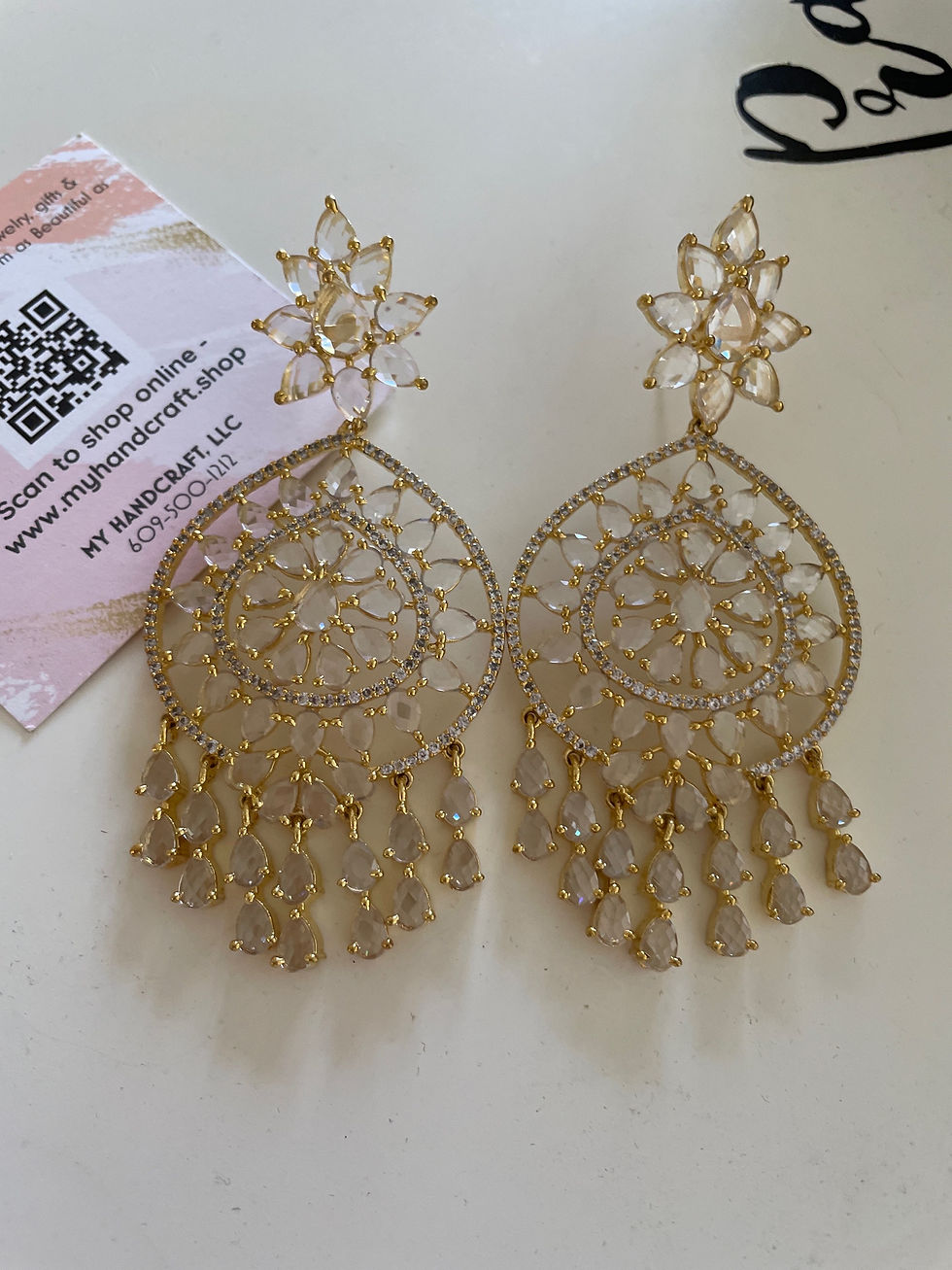 Thumbnail: Earrings - Tanvi, Delicate Collection 💎