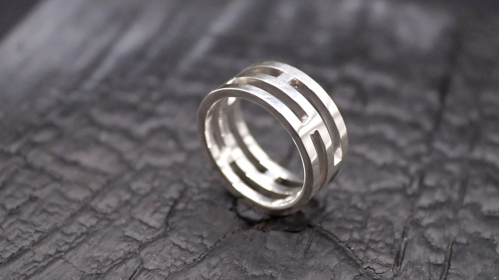 Miniature : Bague en argent - Taille 60