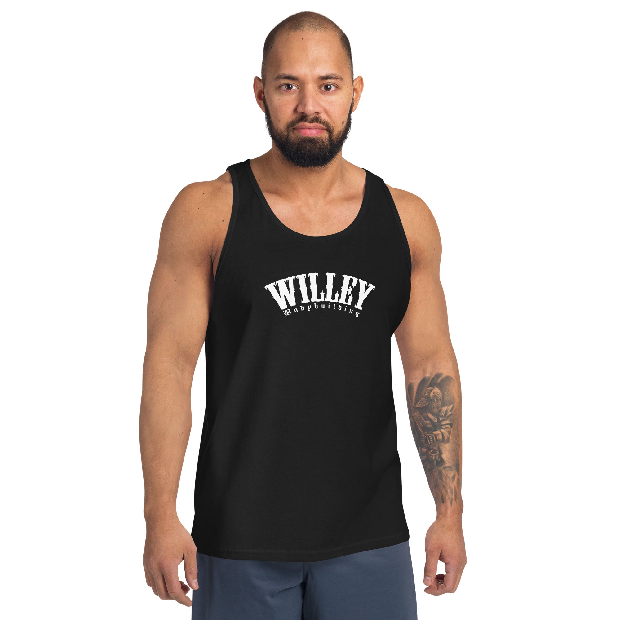 UNSIEX TANK TOP-BLACK/WHITE