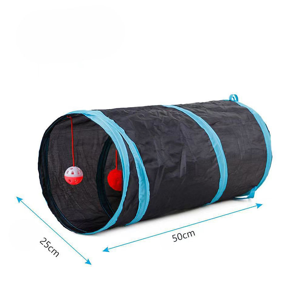Thumbnail: Cat Tunnel Pet Tube Collapsible Play Toy Indoor Outdoor Kitty Puppy Toys for Puz