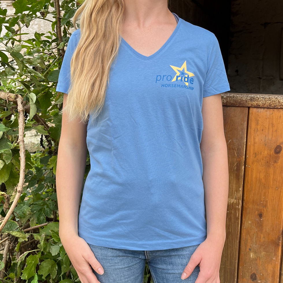 Miniaturbild: pro ride Horsemanship T-Shirt V-Neck