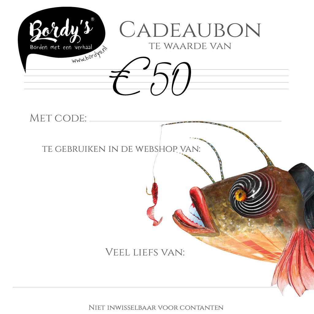 Cadeaubon 50 Euro