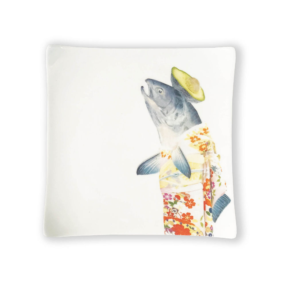 B-Wahl The Art of Sushi - Teller Lachs