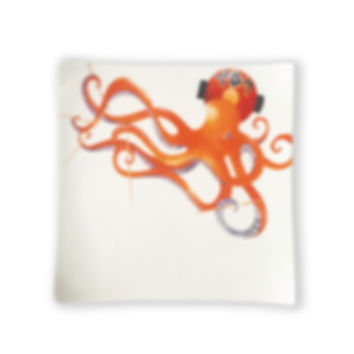 B-Wahl The Art of Sushi - Teller Tintenfisch