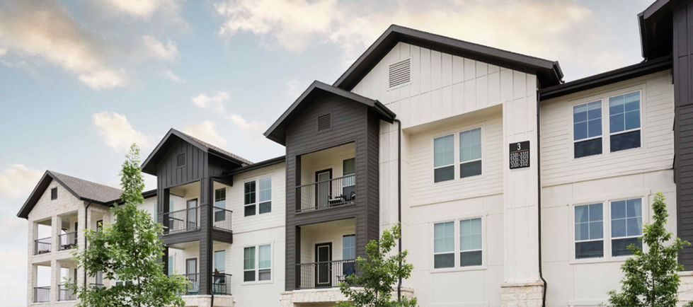 The 1846 apartment building exterior with modern residential architecture