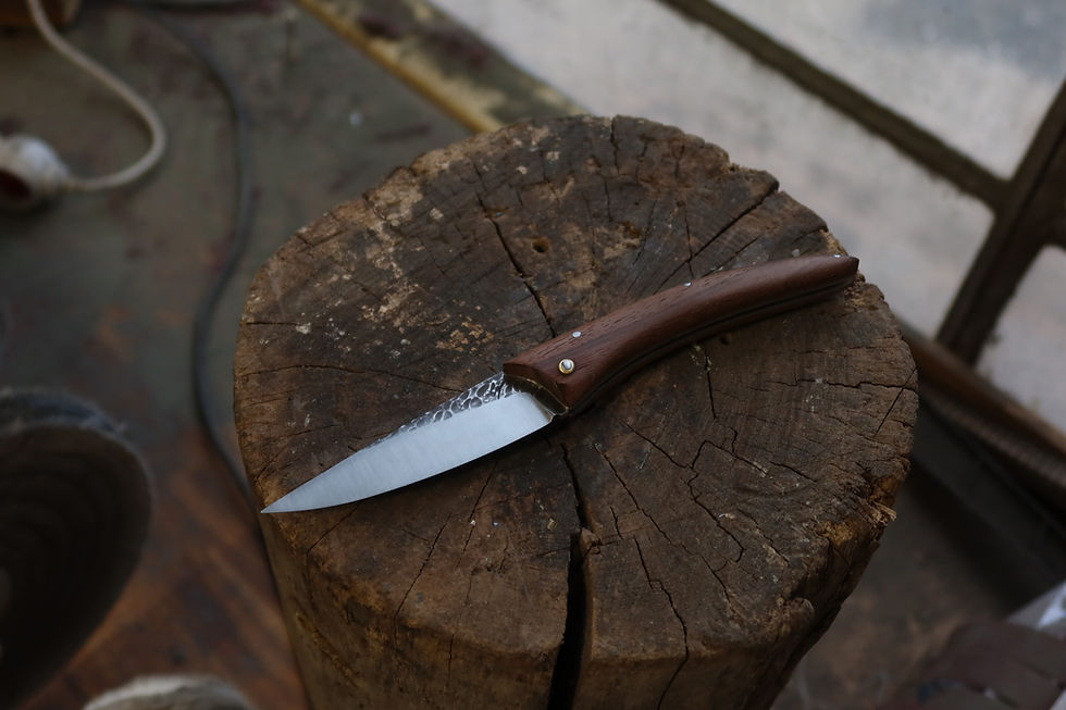 Miniature : JEANNOT - Couteau Pliant artisanal 