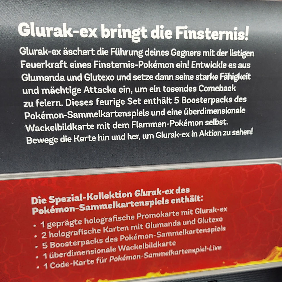 Miniaturbild: Pokémon Glurak EX Spezial Kollektion Deutsch OVP mit Wackelbildkarte