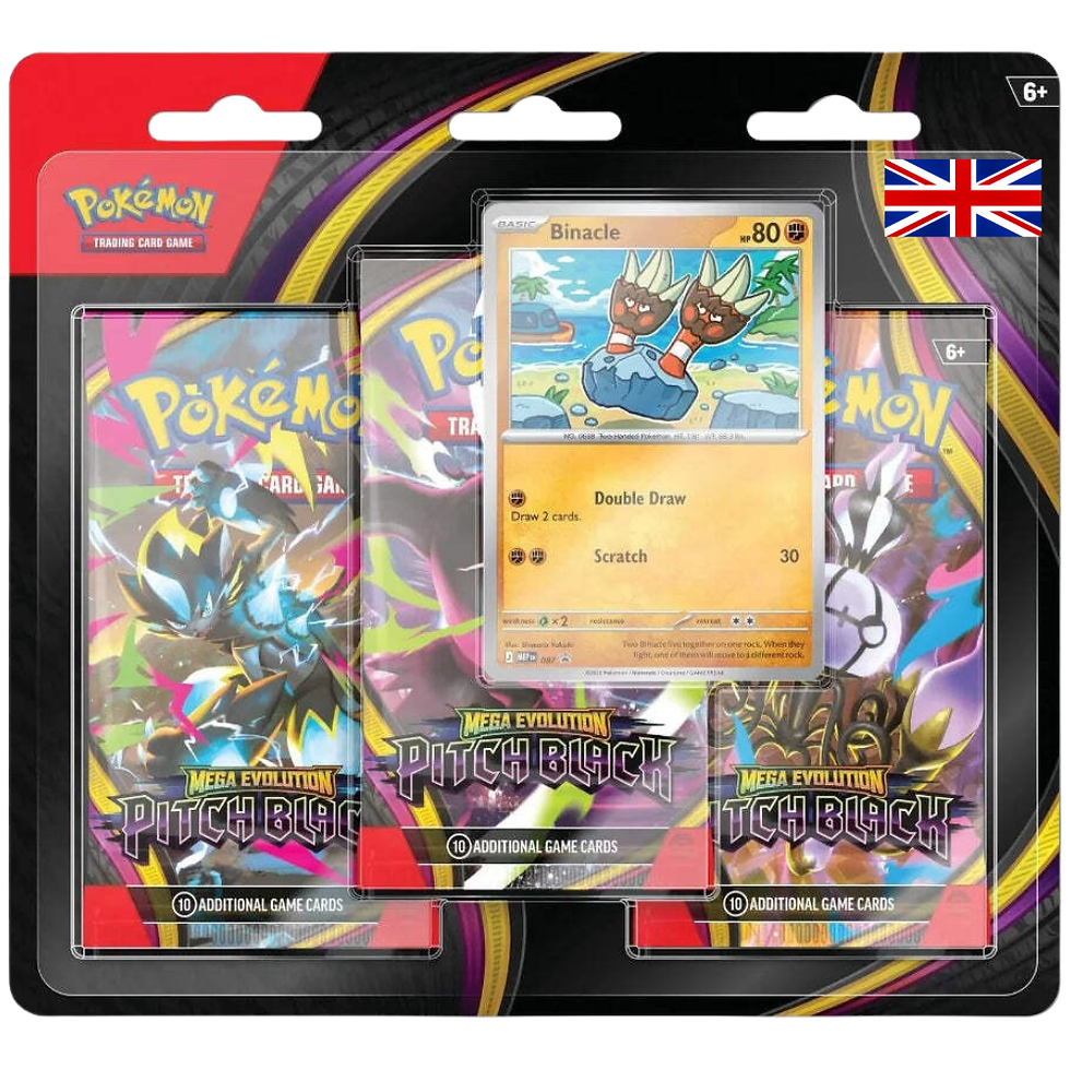 Miniaturbild: Pokémon Pitch Black 3er Blister Englisch Binacle