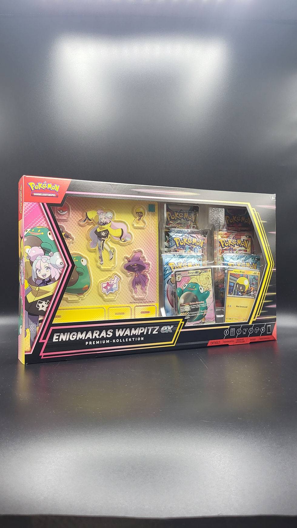 Pokémon Enigmaras Wampitz EX Premium Kollektion Deutsch