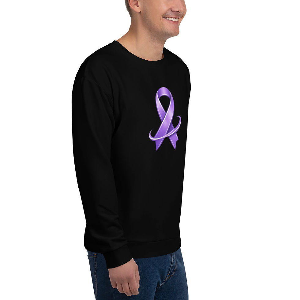 Thumbnail: Unisex Sweatshirt Purple Strong
