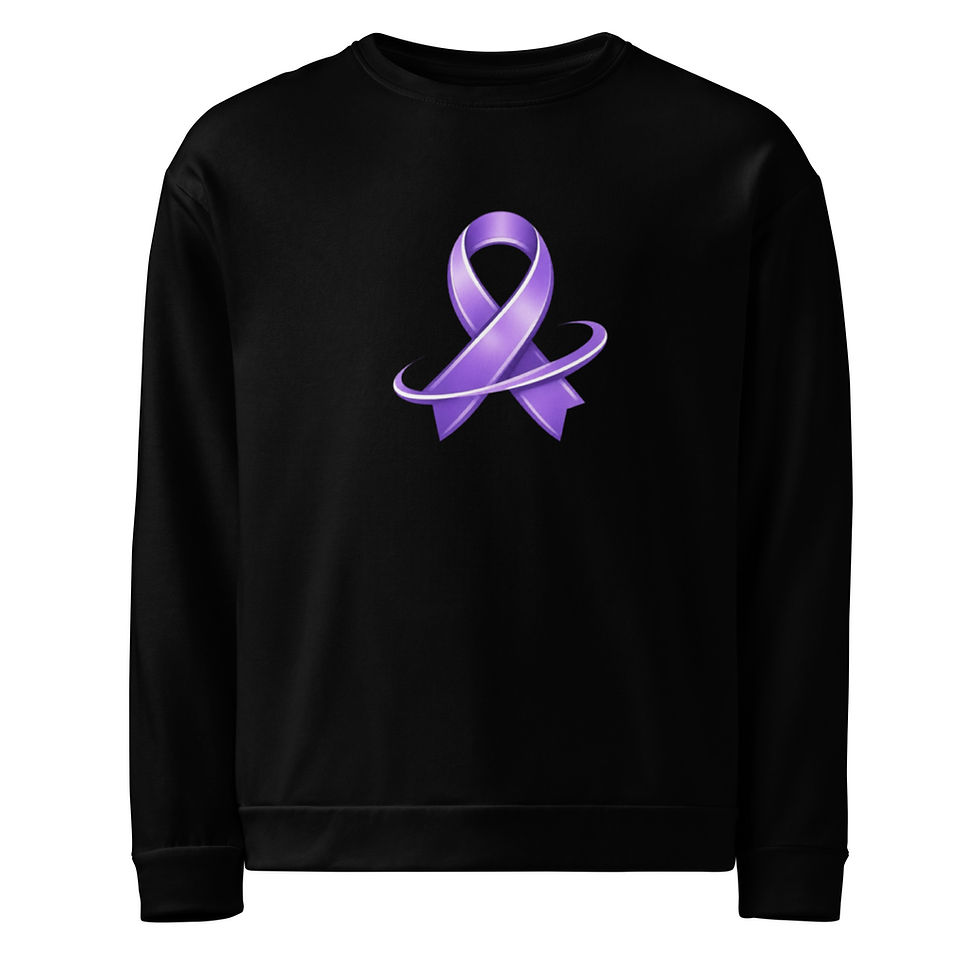 Thumbnail: Unisex Sweatshirt Purple Strong