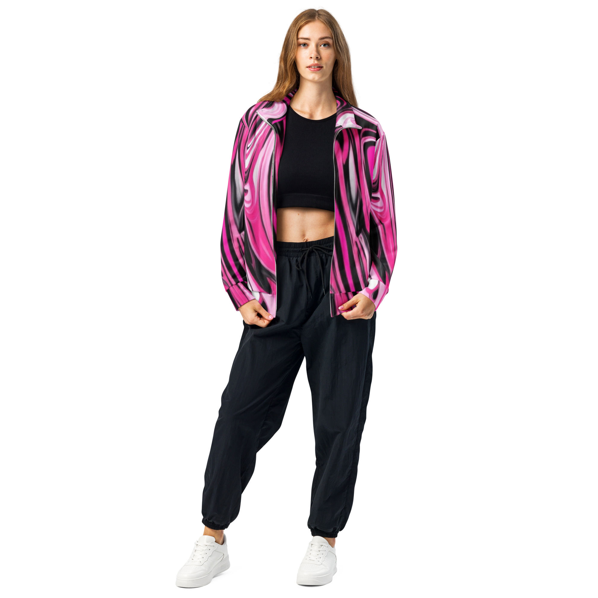 Unisex Wavy track jacket