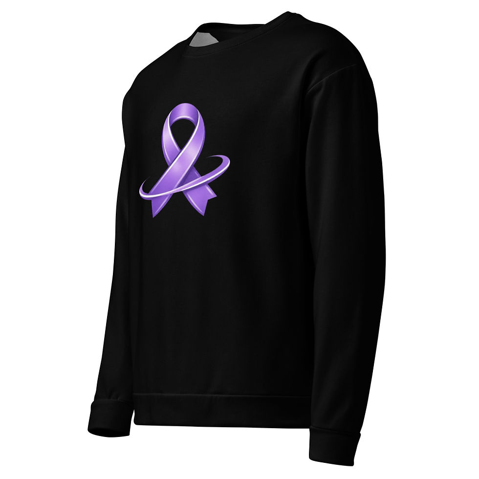 Thumbnail: Unisex Sweatshirt Purple Strong