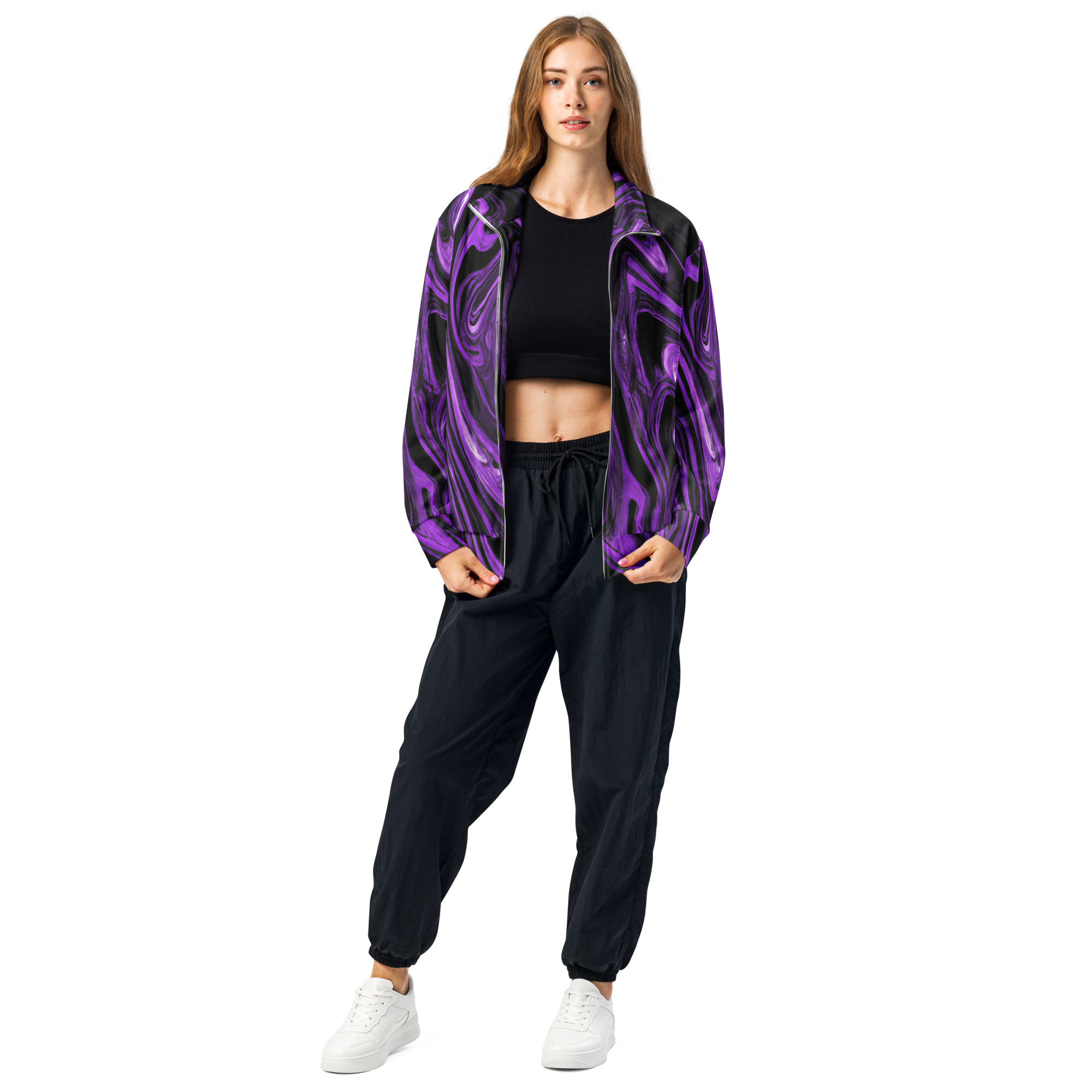 Unisex Wavy track jacket