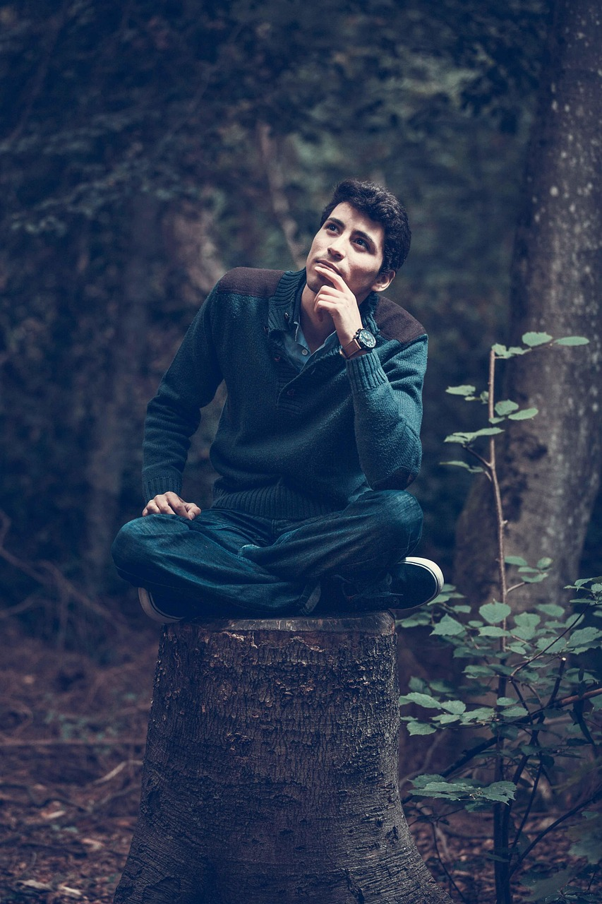 A calm indoor pause reflecting inner listening and self-trust