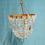 Thumbnail: Early 20th century prison bag chandelier 9"
