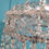 Thumbnail: Small wire chandelier with flowers 9"