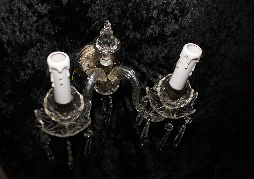 Thumbnail: Early 20th century glass wall light