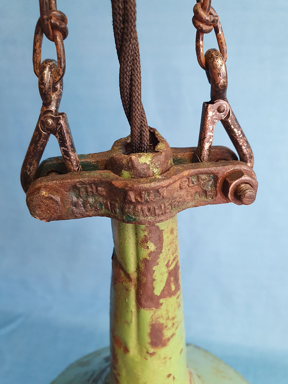 Thumbnail: "  Vintage Industrial steam punk Funnel Light first half of the 20th century 13"