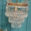 Thumbnail: Antique pair of spike chandeliers 11"