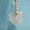 Thumbnail: Early 20th century dome top chandelier 6"