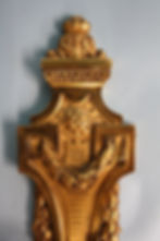 Thumbnail: Early 20th century pair of brass wall lights