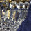 Thumbnail: Early 20th century prism bag chandelier 11"
