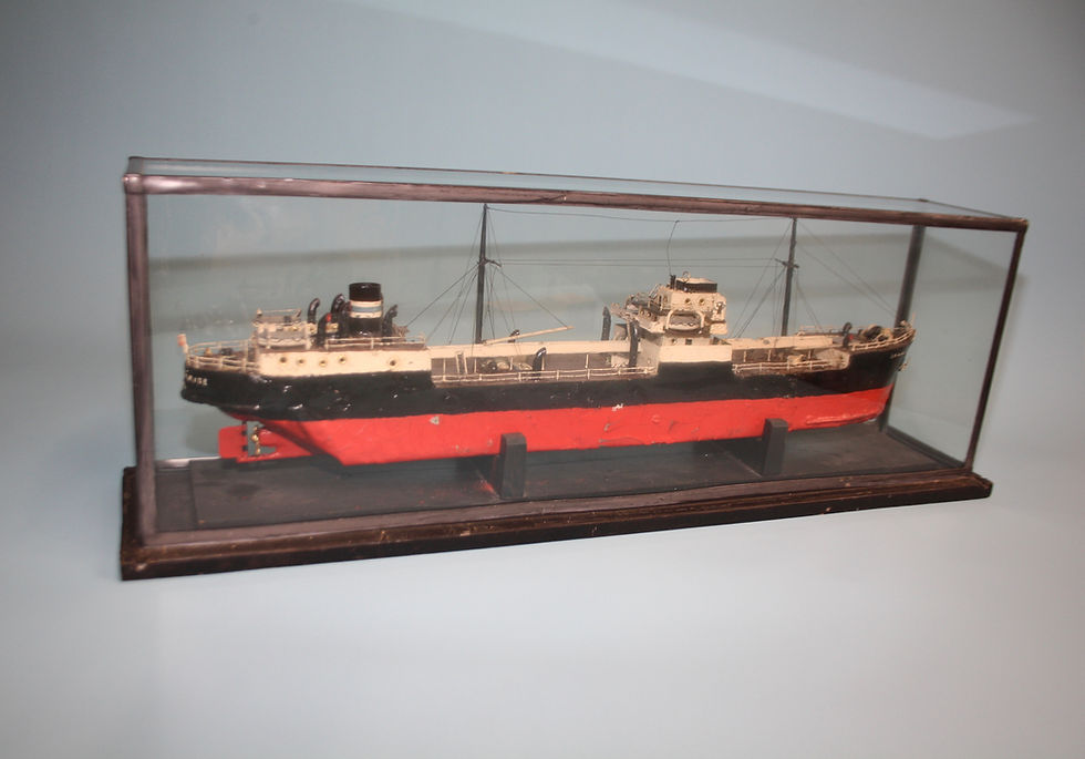 Thumbnail: First half of the 20th century Scratch built tanker