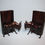 Thumbnail: Mid 20th century pair of wildebeest book ends
