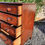 Thumbnail: George the III mahogany chest of drawers 36 inches wide