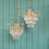 Thumbnail: Early 20th century small pair of spike chandelier 11"