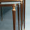 Thumbnail: French Nest of Three Brass Tables with Mirrored Tops