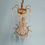 Thumbnail: Early 20th century small swag chandelier 10"