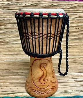 7 inch Authentic Ghanaian Djembe Drum.webp