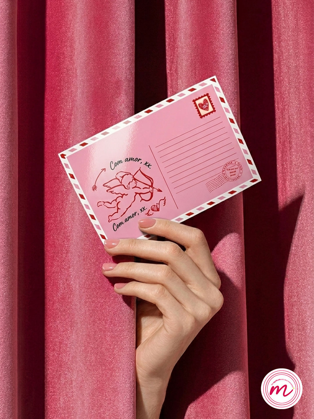 Cartão Postal Encontro do Cupido | Dia dos Namorados | Meaning.co
