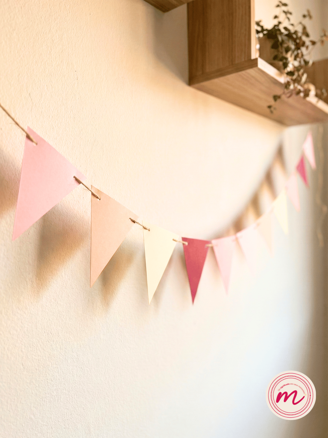 Varal de Bandeirinha - Castelo Encantado