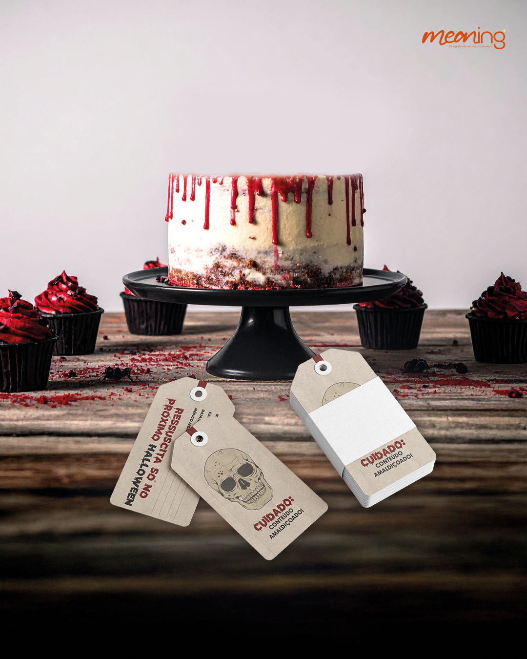 Tag para lembrancinha - Pop Macabro