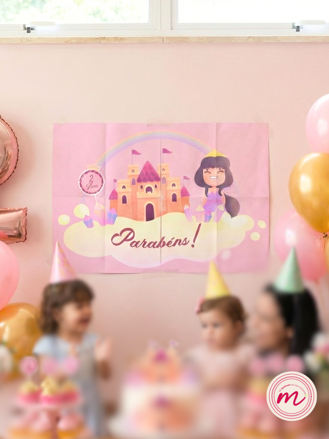 Painel de parede - Castelo Encantado