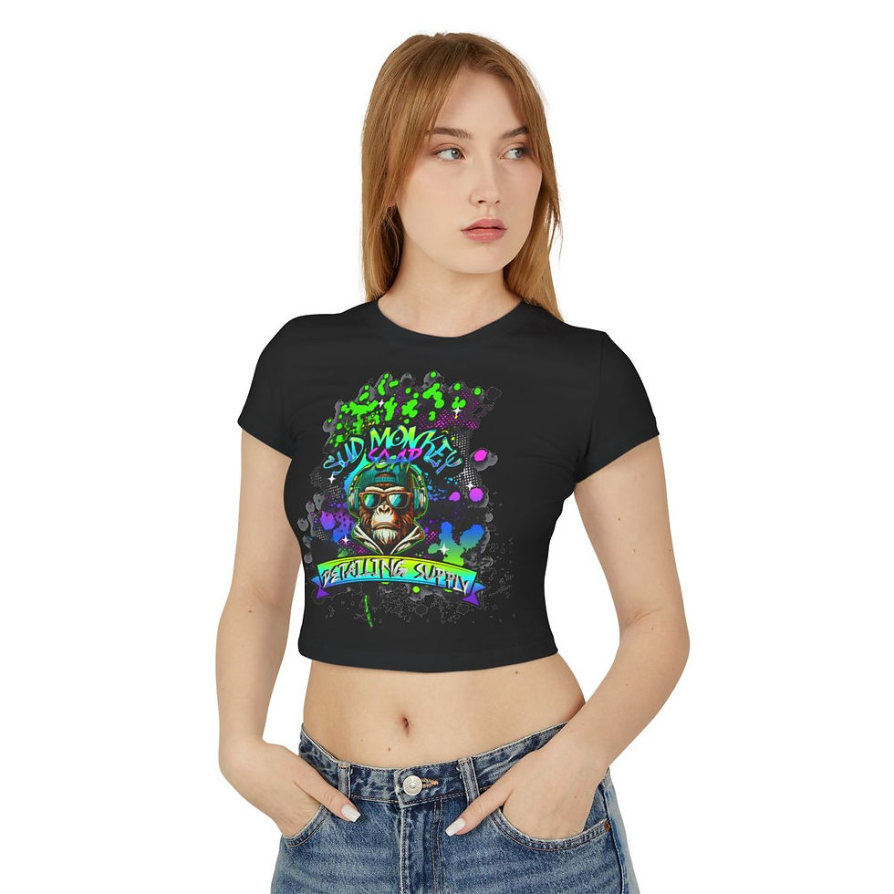 Прев'ю: Women's Sud Monkey Baby Tee