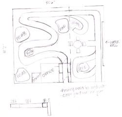 Initial Floor plan Sketch
