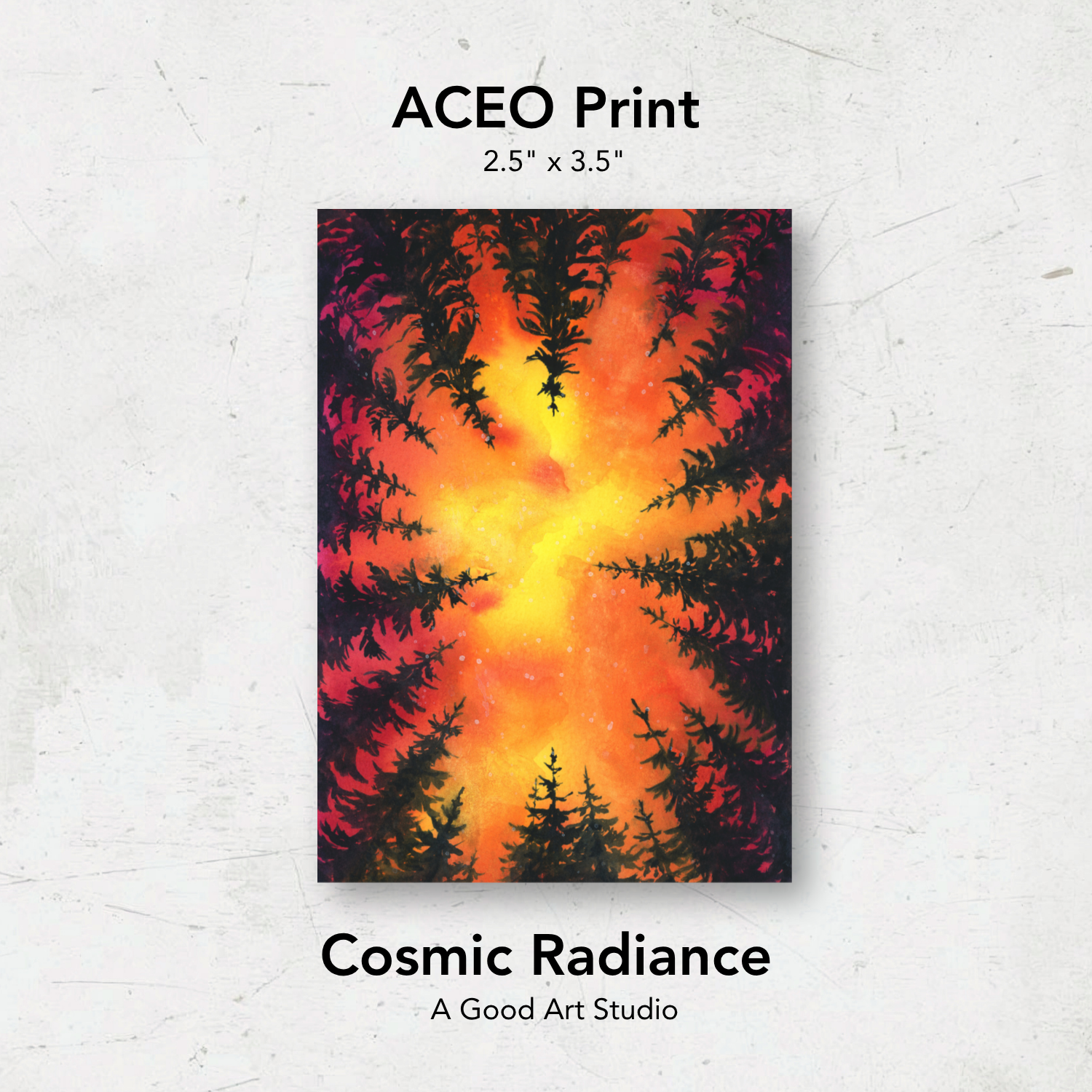 ACEO Print | Cosmic Radiance