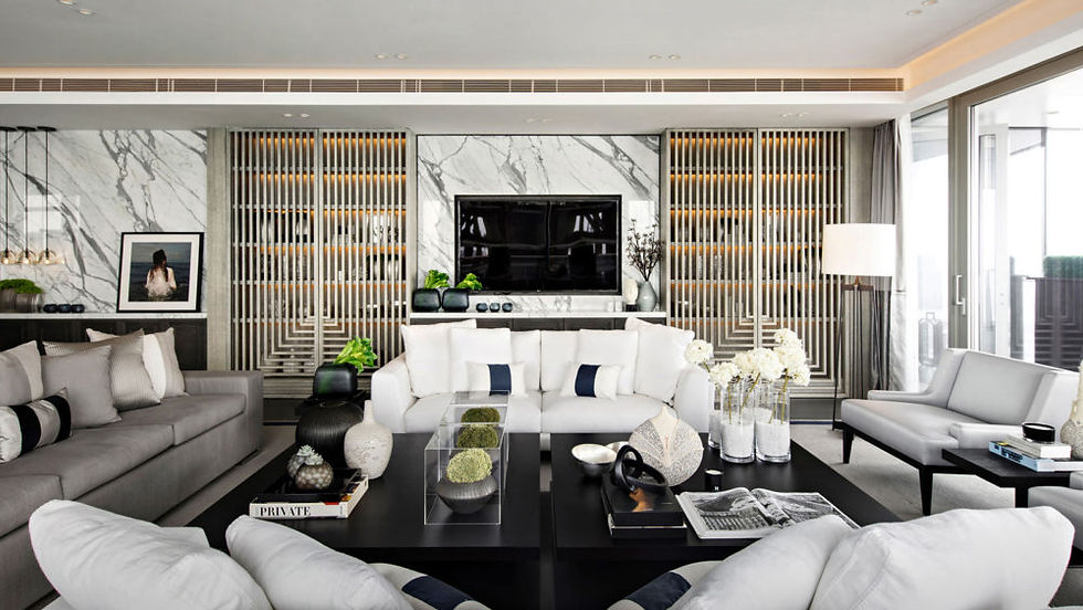Kelly Hoppen optical livingroom.