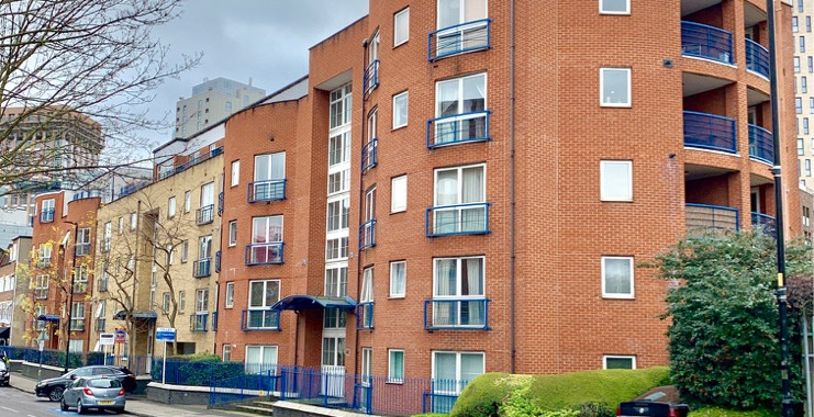 Block of flats in Poplar London