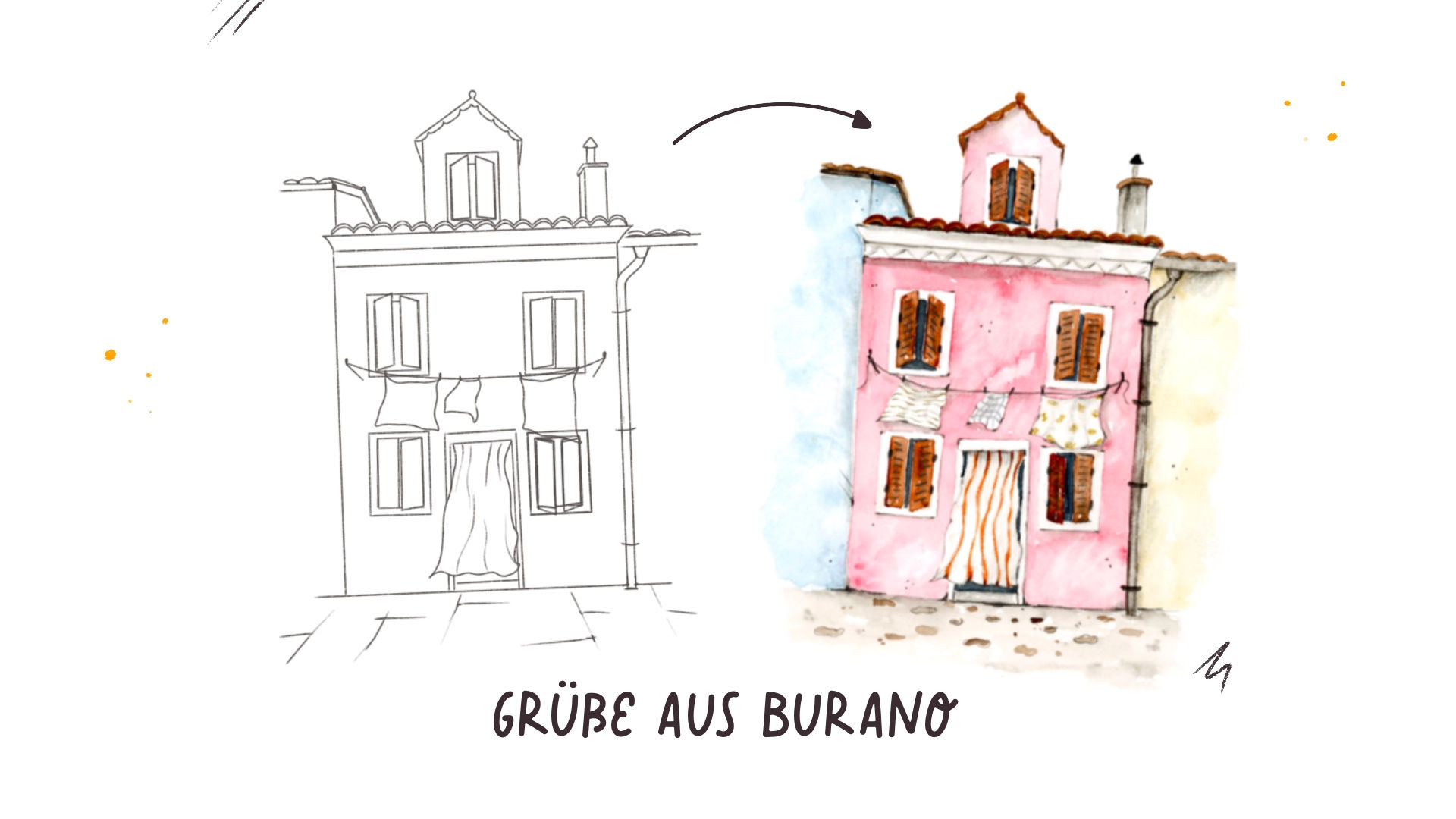 Grüße aus Burano